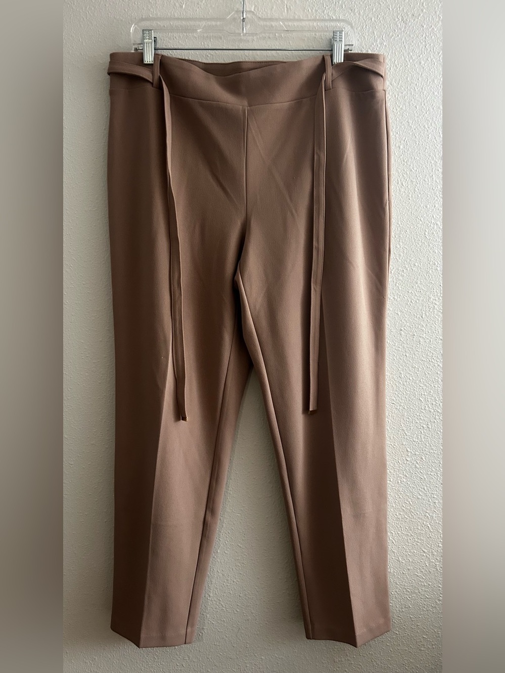 NYCC Tie-Waist Straight Leg Pants